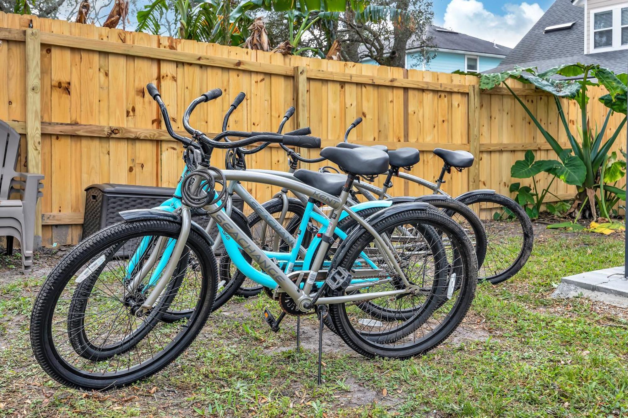 {Hidden Gem} Beach Home Blocks From Ocean +6 Bikes Jacksonville Beach Exterior foto