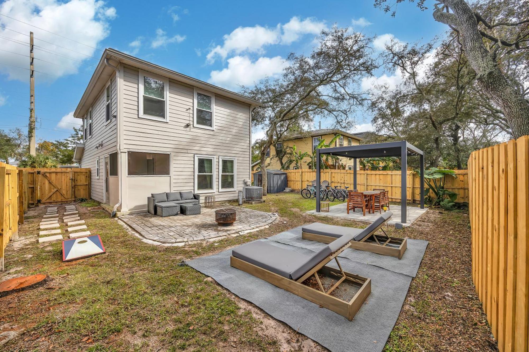 {Hidden Gem} Beach Home Blocks From Ocean +6 Bikes Jacksonville Beach Exterior foto