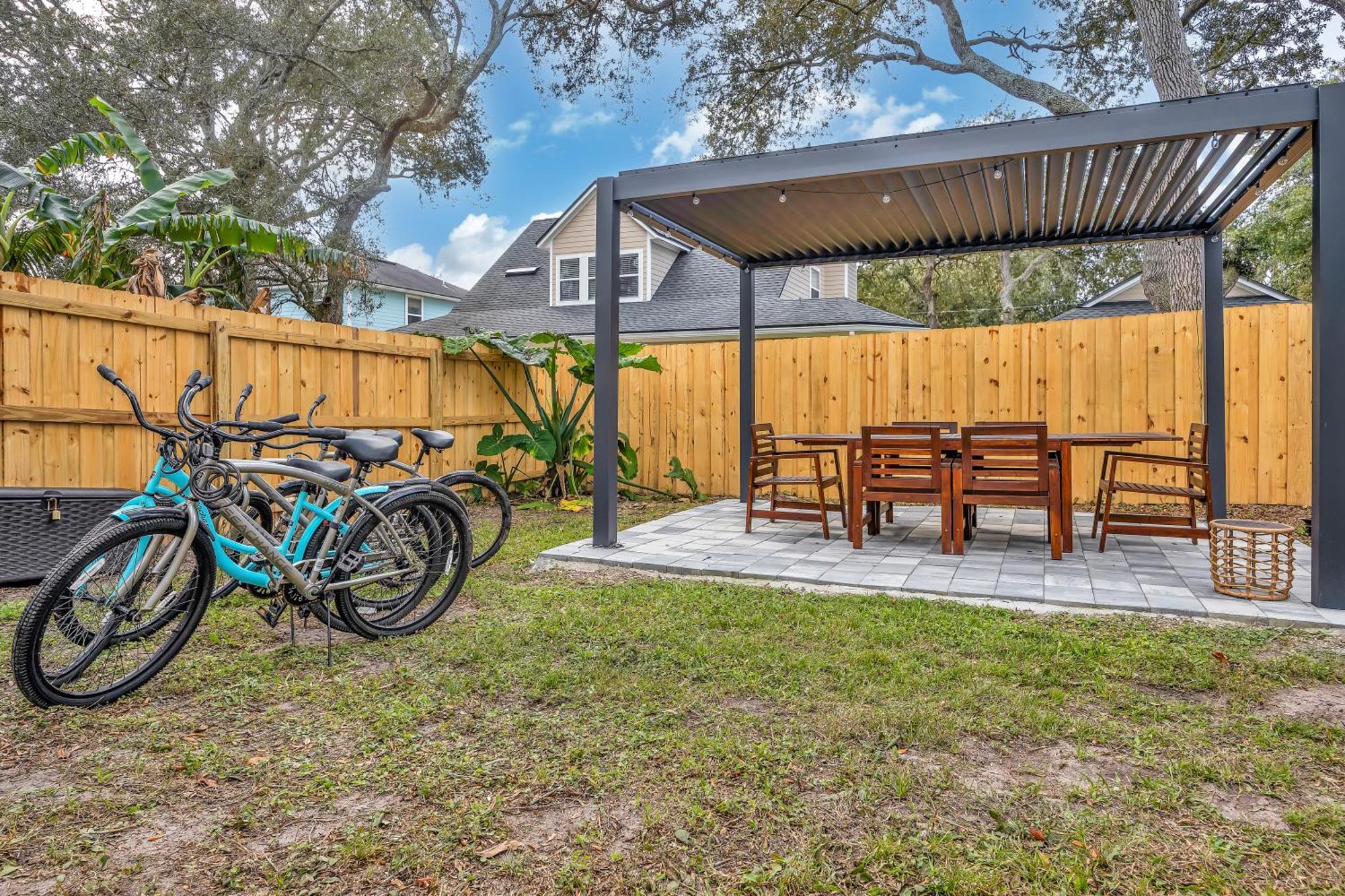 {Hidden Gem} Beach Home Blocks From Ocean +6 Bikes Jacksonville Beach Exterior foto