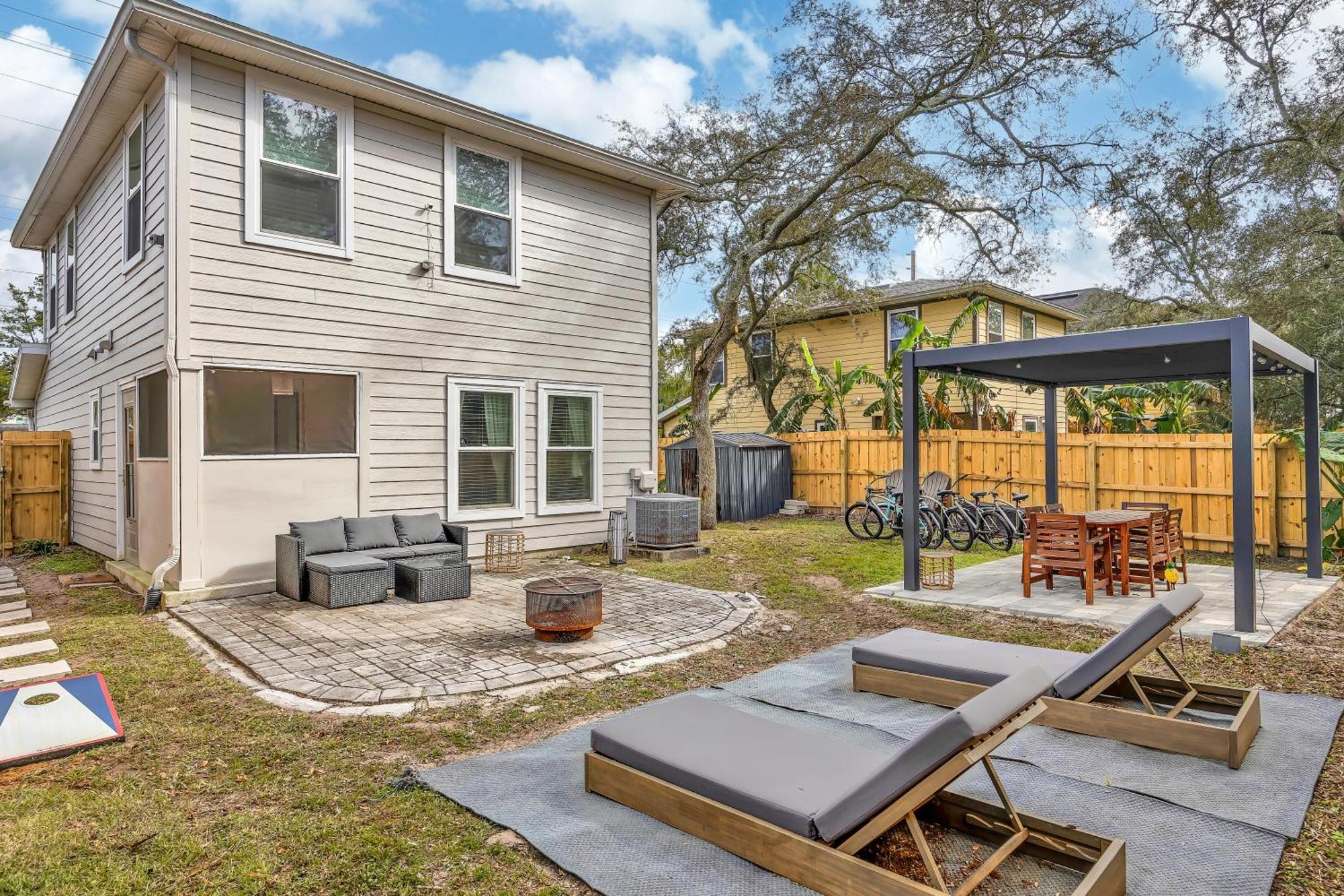 {Hidden Gem} Beach Home Blocks From Ocean +6 Bikes Jacksonville Beach Exterior foto